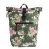New Rebels ® Mart - Rolltop - Rugtas - Waterafstotend- Flower Dark- Large II - Rugzak -Verkoop Reisopslag new rebels mart rolltop rugtas waterafstotend flow