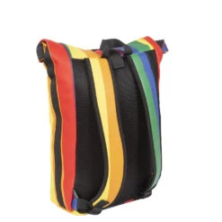 New Rebels ® Mart - Rolltop - Rugzak - Waterafstotend- Regenboog - Rainbow - Large II - Rugtas -Verkoop Reisopslag new rebels mart rolltop rugzak waterafstotend rege 2