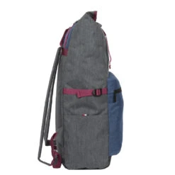 New Rebels ® Morris Big Roll Top Rugzak Navy 2Tone 16L 27X15X47CM -Verkoop Reisopslag new rebels morris big roll top rugzak navy 2tone 1 1