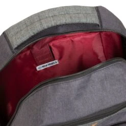 New Rebels ® Morris Rugtas Met 3 Vakken Black 2 Tone 31X19X46CM -Verkoop Reisopslag new rebels morris rugtas met 3 vakken black 2 tone 2