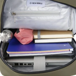 New Rebels Bowie Cape Coral Olijf Groen 15L Rugzak Reflectie Waterafstotend Laptop 13.3 -Verkoop Reisopslag new rebels new rebels bowie cape coral olijf groen 2