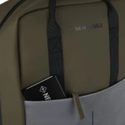 New Rebels Bowie Cape Coral Olijf Groen 15L Rugzak Reflectie Waterafstotend Laptop 13.3 -Verkoop Reisopslag new rebels new rebels bowie cape coral olijf groen 4