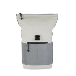 New Rebels Bowie New York Light Grijs 16L Rugzak Rolltop Reflectie Waterafstotend Laptop 15.6 -Verkoop Reisopslag new rebels new rebels bowie new york light grijs 1 4