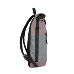 New Rebels Bowie New York Paars 16L Rugzak Rolltop Reflectie Waterafstotend Laptop 15.6 -Verkoop Reisopslag new rebels new rebels bowie new york paars 16l rug 1