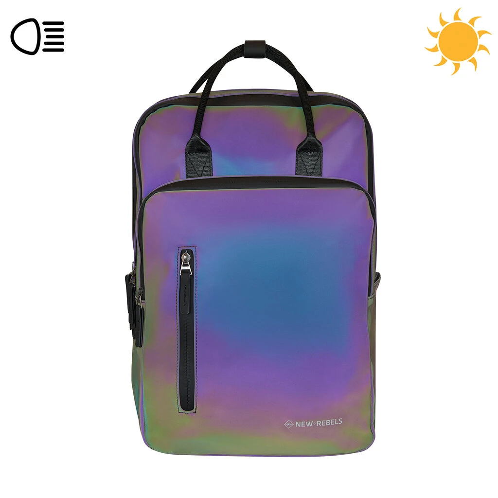 New Rebels Reflect Milwaukee Two Tone Reflectie 19L Rugzak Waterafstotend Laptop 15.6 7 New Rebels Reflect Milwaukee Two Tone Reflectie 19L Rugzak Waterafstotend Laptop 15.6 - Afbeelding 5