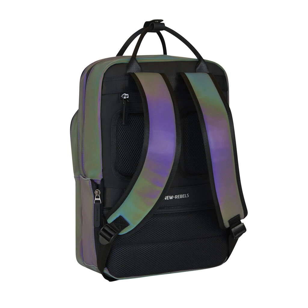 New Rebels Reflect Milwaukee Two Tone Reflectie 19L Rugzak Waterafstotend Laptop 15.6 3 New Rebels Reflect Milwaukee Two Tone Reflectie 19L Rugzak Waterafstotend Laptop 15.6