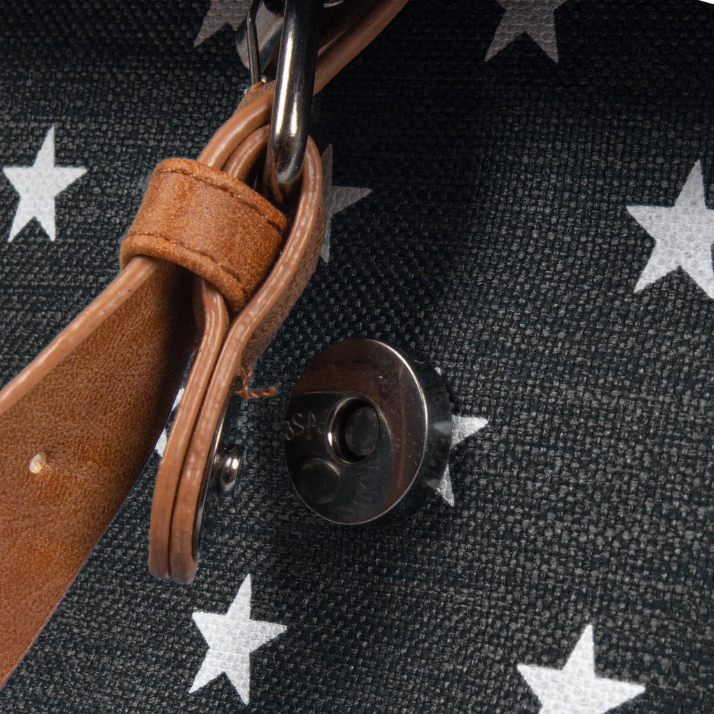 New Rebels ® Star Small Flap Rugtas Zwart 5 New Rebels ® Star Small Flap Rugtas Zwart - Afbeelding 3