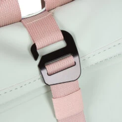 New Rebels ® Tim RolltopRugtas Small Pink/Mint -Verkoop Reisopslag new rebels tim rolltop rugtas small pink mint 3