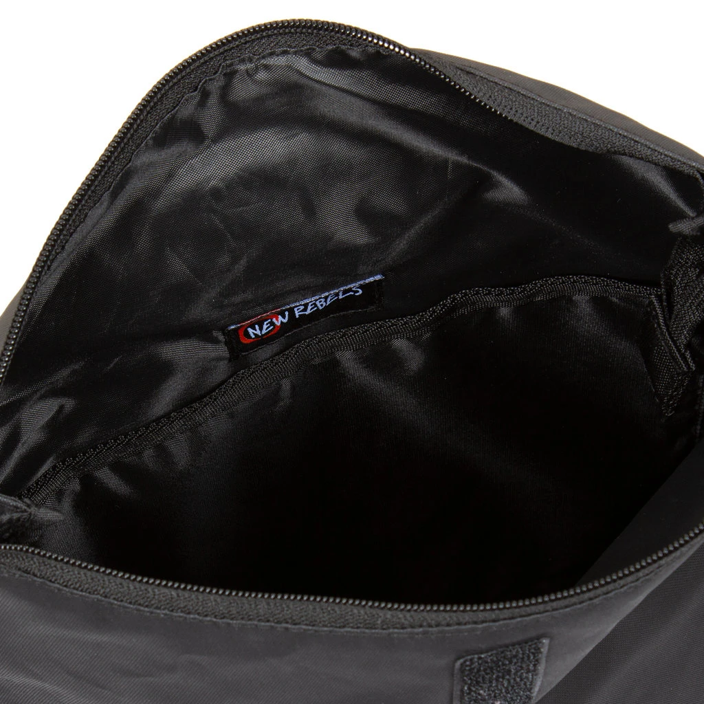 New Rebels ® Waxed - Gesp - Rugzak - Rugtas - Zwart 5 New Rebels ® Waxed - Gesp - Rugzak - Rugtas - Zwart - Afbeelding 3