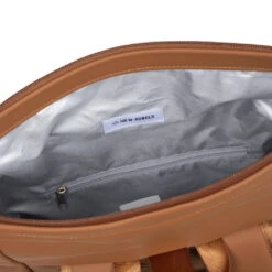 New Rebels ® William -Rolltop - Rugzak - Cognac - 17L-Waterafstotende Rugtas -Verkoop Reisopslag new rebels william rolltop rugzak cognac 17l water 2