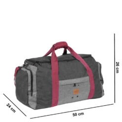 New Rebels ® Wodz Sports Bag Anthracite/Grey Medium V | Weekendtas | Sporttas -Verkoop Reisopslag new rebels wodz sports bag anthracite grey medium 8